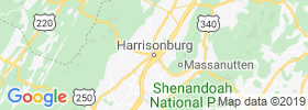 Harrisonburg map